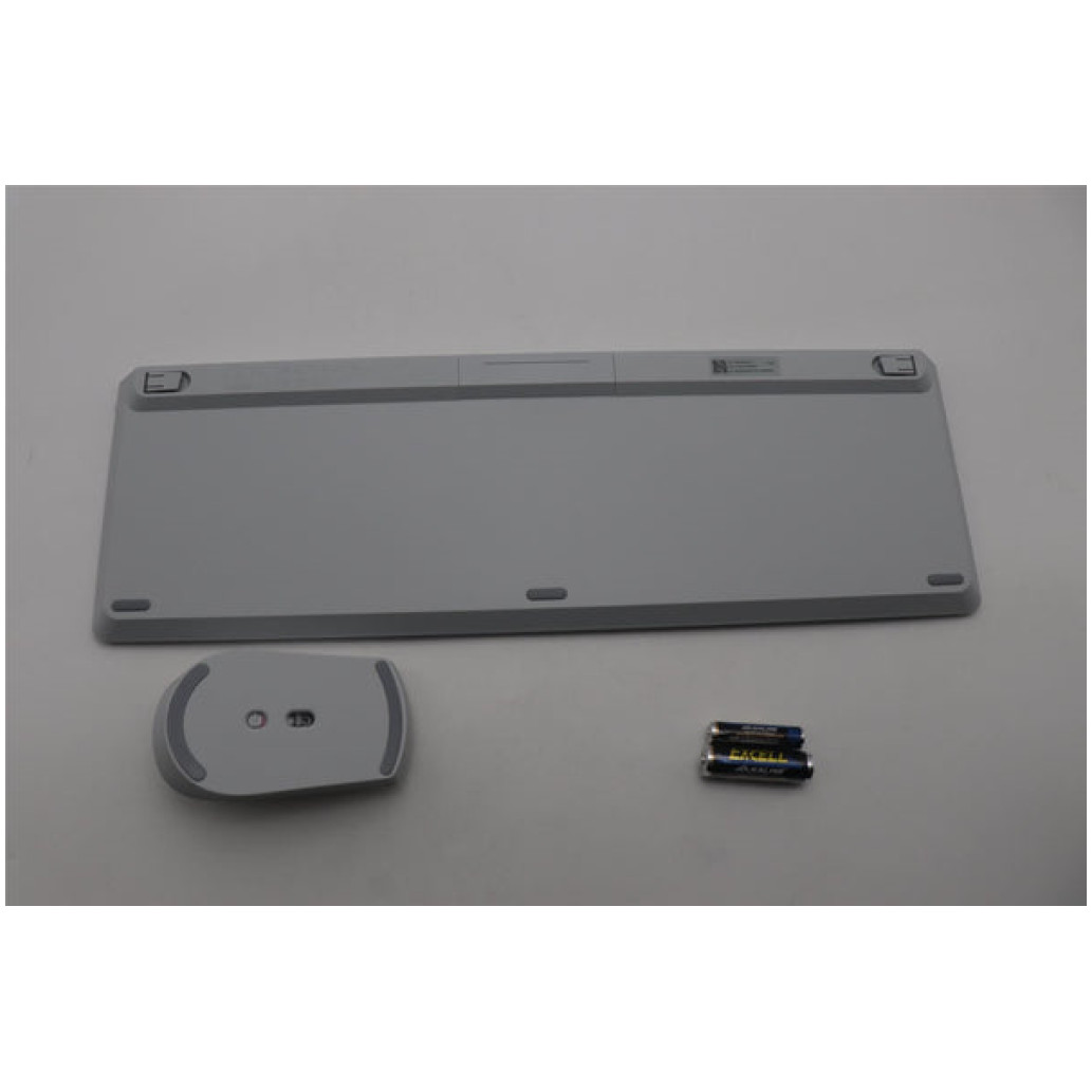 Tipkovnica in miš Lenovo brezžična EOS SLO Cloud Grey low-profile (5KM0U87920) - slika 2