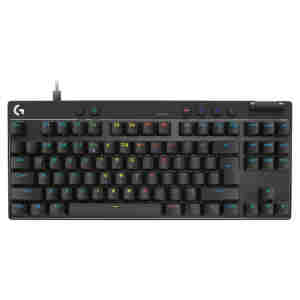 Gaming Tipkovnica Žična USB-C/A Logitech G PRO X TKL RAPID SLO | SLO gravura črna RGB (920-013233)