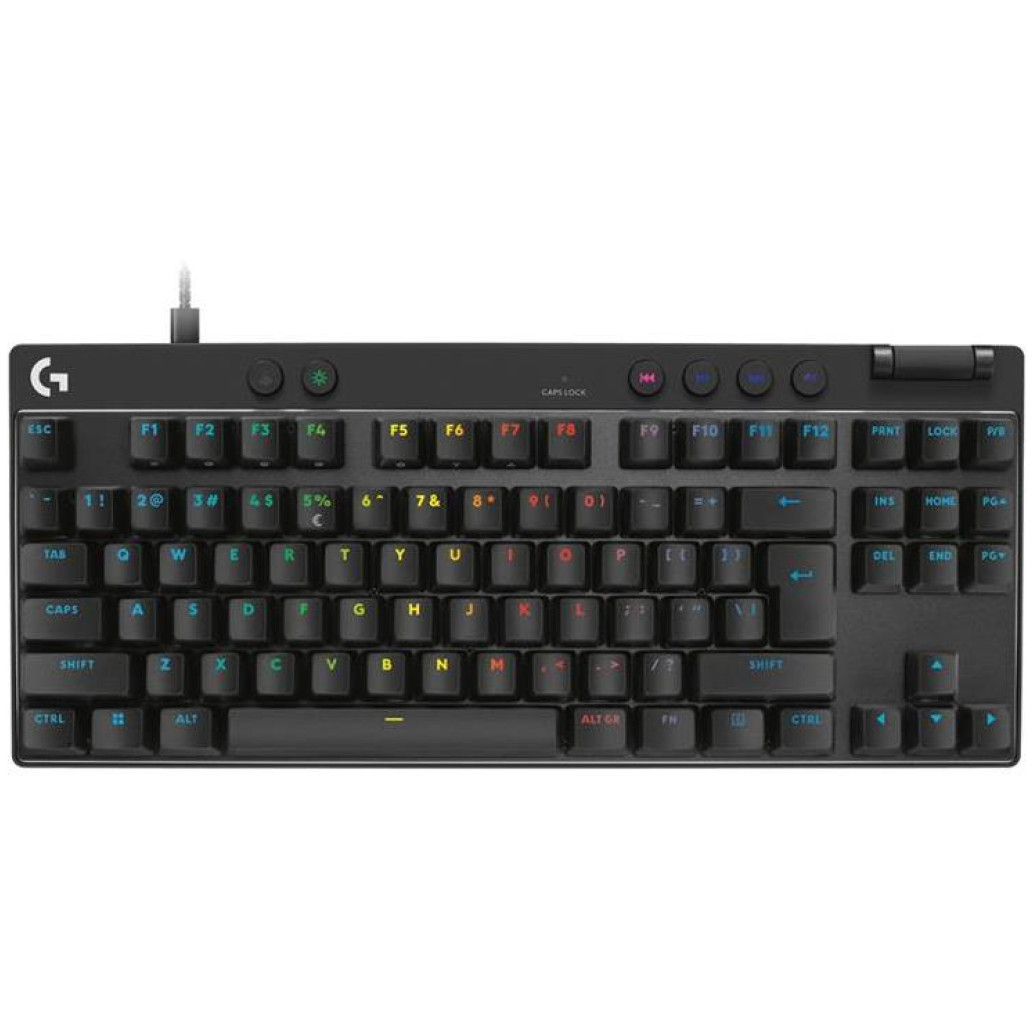 Gaming Tipkovnica Žična USB-C/A Logitech G PRO X TKL RAPID SLO | SLO gravura črna RGB (920-013233)