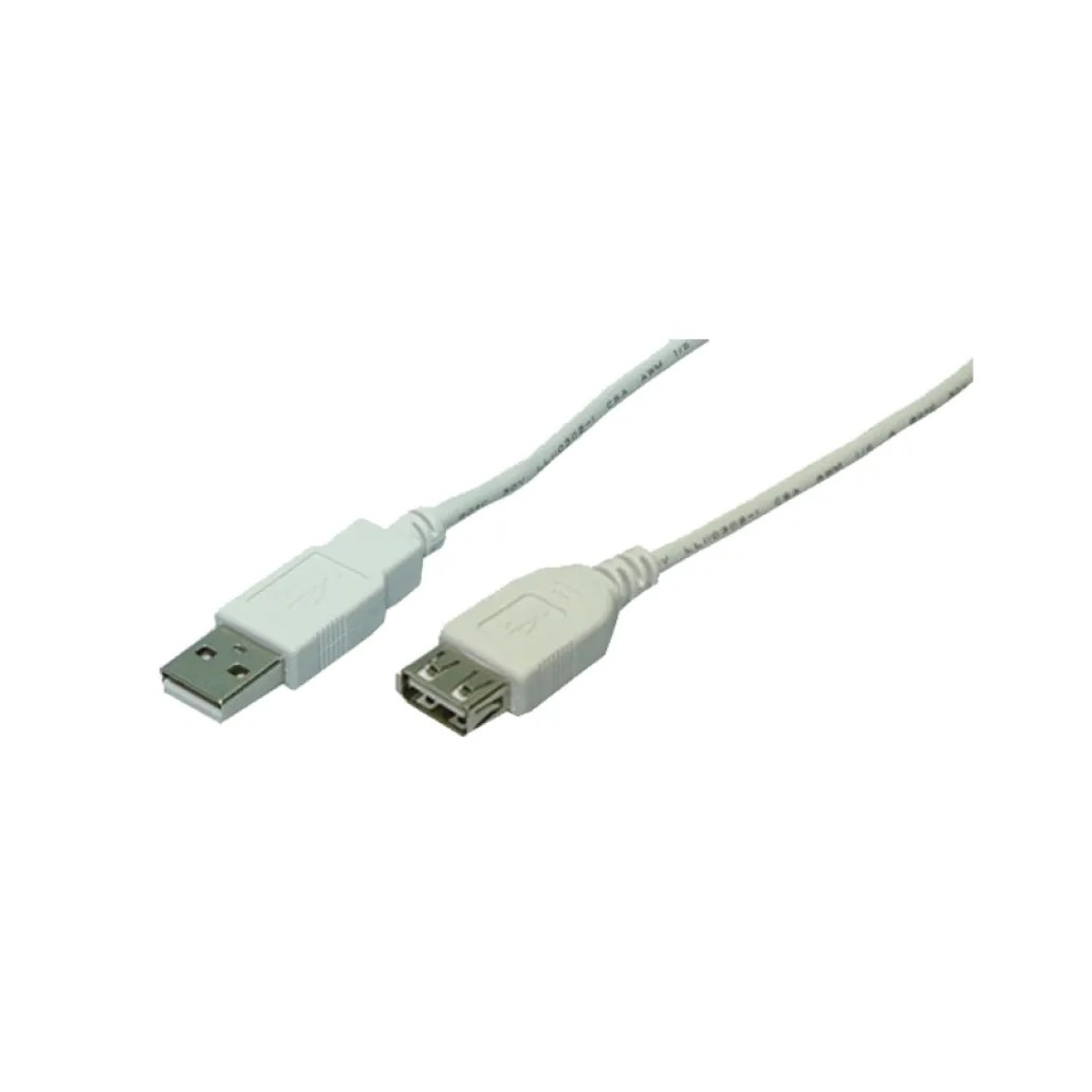 Kabel USB A => A 5m – podaljšek dvojno oklopljen LogiLink (CU0012) EOL