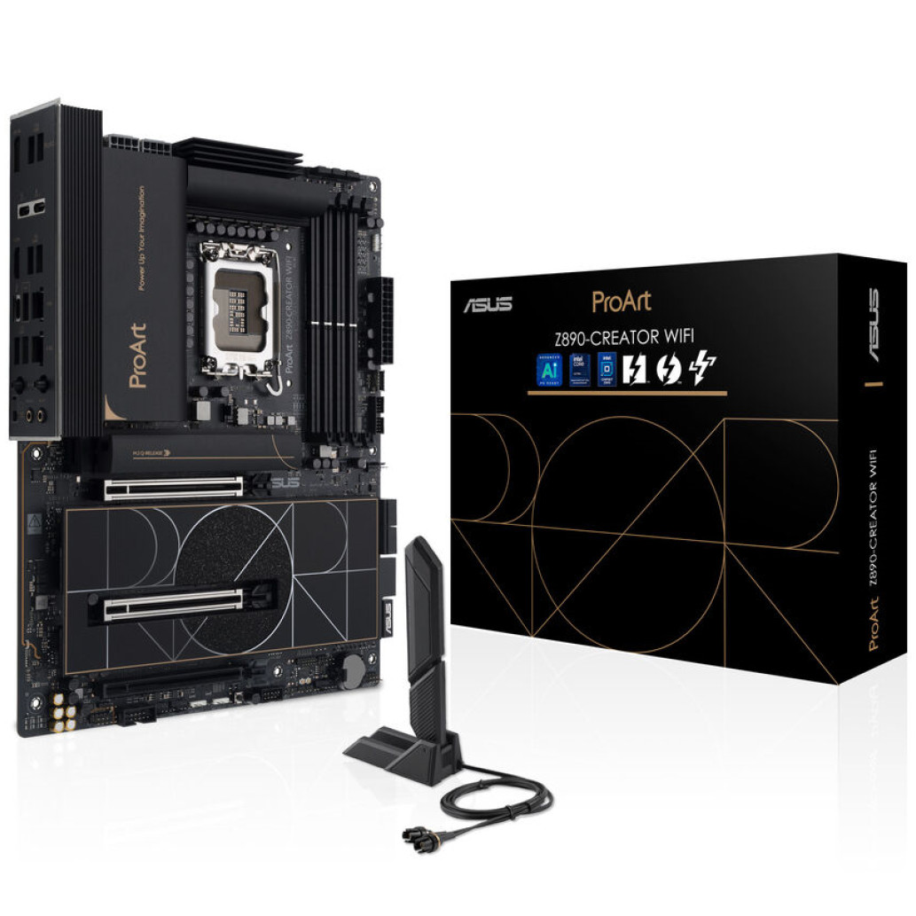 Osnovna plošča LGA1851 Asus ProArt Z890-CREATOR WIFI ATX 1xHDMI 1xDisplayPort