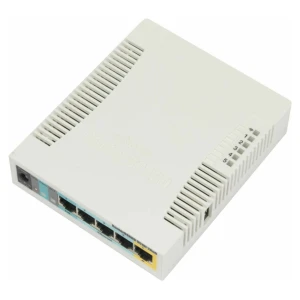 Usmerjevalnik brezžični Mikrotik WiFi4 802.11n N300 300Mbit/s 5xLAN 1x notranja antena (RB951Ui-2HnD)