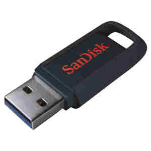 Spominski ključek  64GB USB 3.1 SanDisk Ultra Trek 130MB/s (SDCZ490-064G-G46)