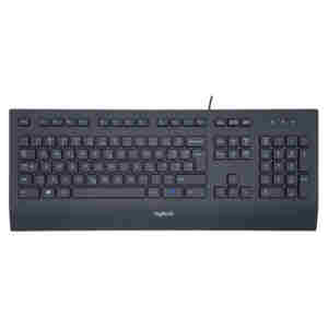 Tipkovnica Žična Logitech K280e US international | SLO gravura črna (920-005217)