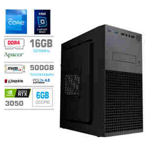 Računalnik MEGA MT S4 i5-11400F/RTX3050/16GB/500GB-4.0/450W/Brez OS