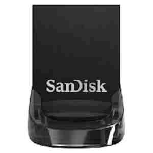Spominski ključek 512GB USB 3.1 Sandisk Ultra FIT 130MB/s kovinski s pokrovčkom črn (SDCZ430-512G-G46)