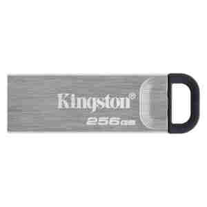 Spominski ključek 256GB USB 3.2 Kingston Kyson DT 200MB/s 60MB/s kovinski brez pokrovčka srebrn (DTKN/256GB)