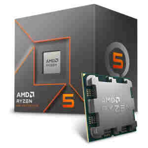 Procesor AMD AM5 Ryzen 5 8400F 6C/12T 4,2/4,7GHz BOX 65W brez grafike Wraith Stealth hladilnik