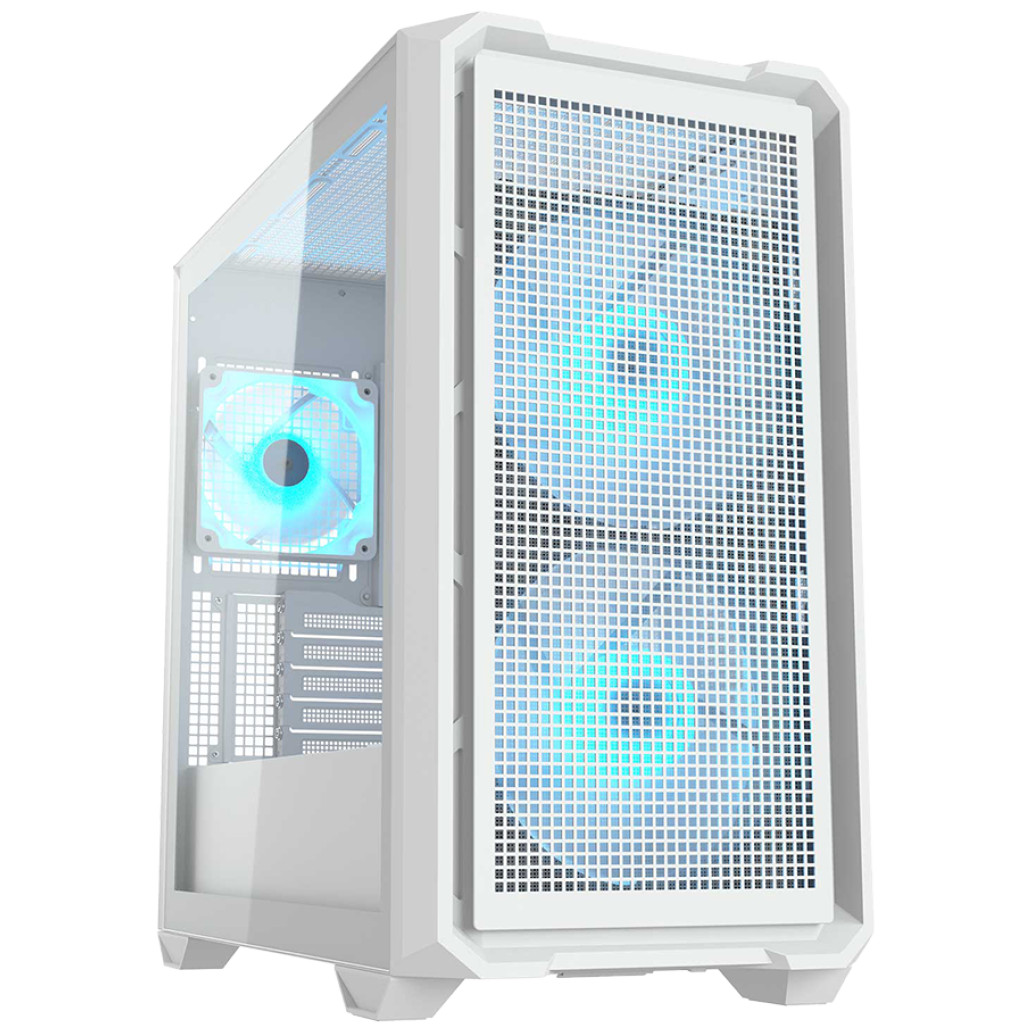 Ohišje Cougar MX600 miniATX - bel RGB