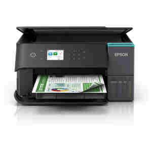 Tiskalnik multifunkcijski brizgalni barvni Epson EcoTank Office L6360 A4 duplex tisk enostransko skeniranje USB LAN WiFi 18ppm (C11CL42401)