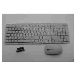 Tipkovnica in miš Lenovo brezžična EOS SLO Cloud Grey low-profile (5KM0U87920)