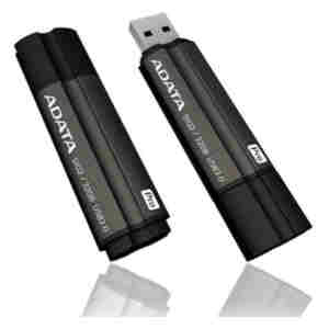 Spominski ključek 32GB USB 3.0 Adata S102 PRO Titanium 100MB/s - plastičen/s pokrovčkom/črn (AS102P-32G-RGY)