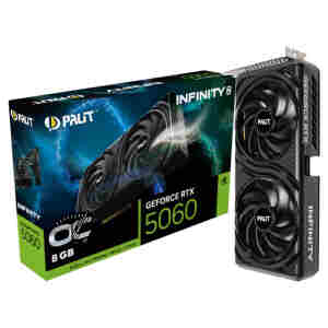 Grafična kartica nVidia RTX5060 Palit Infinity 2 OC - 8GB GDDR7 (NE75060V19P1-GB2063L)