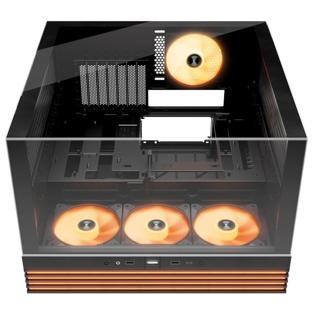 Ohišje Bequiet Light Base 600 LX MidiATX - črna RGB - slika 4