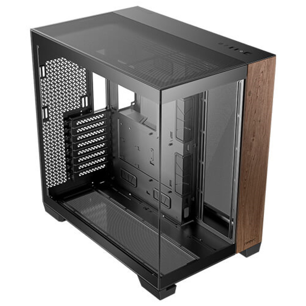 ANTEC C8 Wood Full-Tower okno črno/rjavo gaming ohišje - slika 3