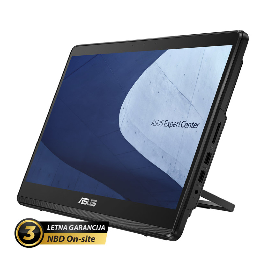Računalnik AIO Asus 39,6 cm 15,6" 1920x1080 ExpertCenter E1 E1600WKAT-UPS-WB11B2 na dotik N4500/8GB /256GB/HDMI USB-C/65W-89%/ (90PT0391-M01A30)