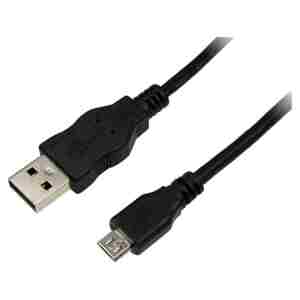 Kabel USB A => B micro 1,0m (za mobitele) LogiLink (CU0058)