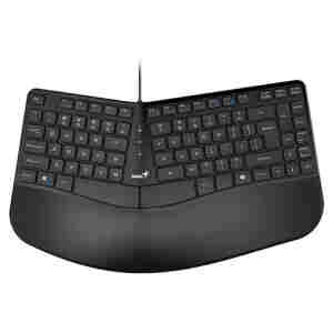 Tipkovnica Žična Genius Ergo KB-700 SLO - US International | SLO gravura črna (31310053405)