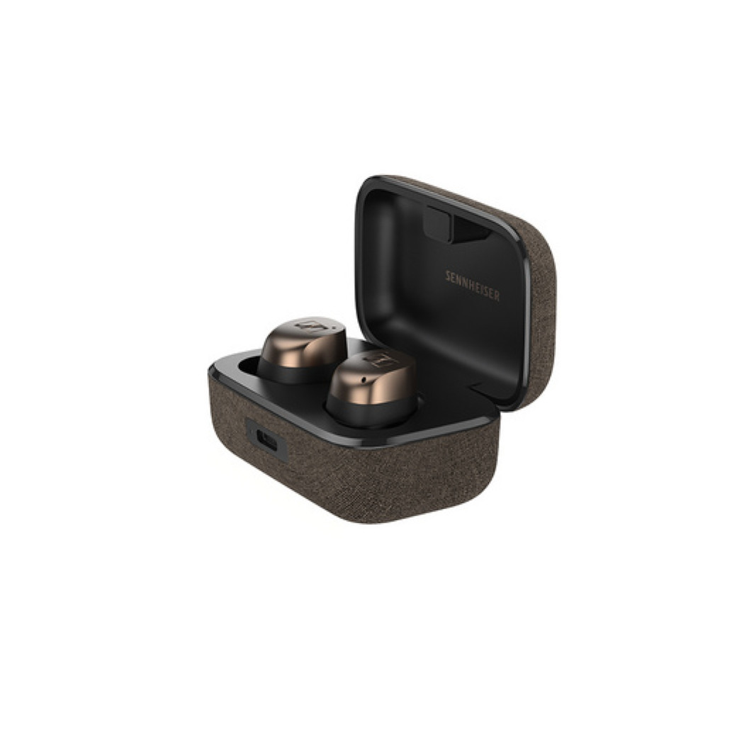 Slušalke brezžične Sennheiser ušesne BT Momentum True Wireless 4 črne-baker ANC (700367) - slika 2