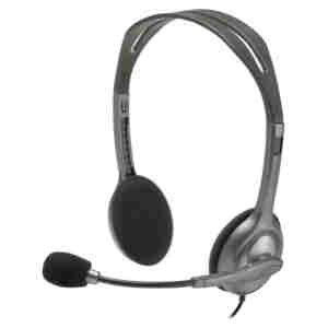 Slušalke Logitech 3.5 H110 stereo z mikrofonom (981-000271)