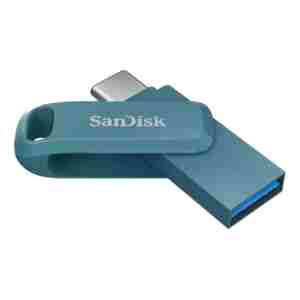 SanDisk 256GB Ultra Dual Drive Go USB-C/A 3.2 USB ključ (moder)