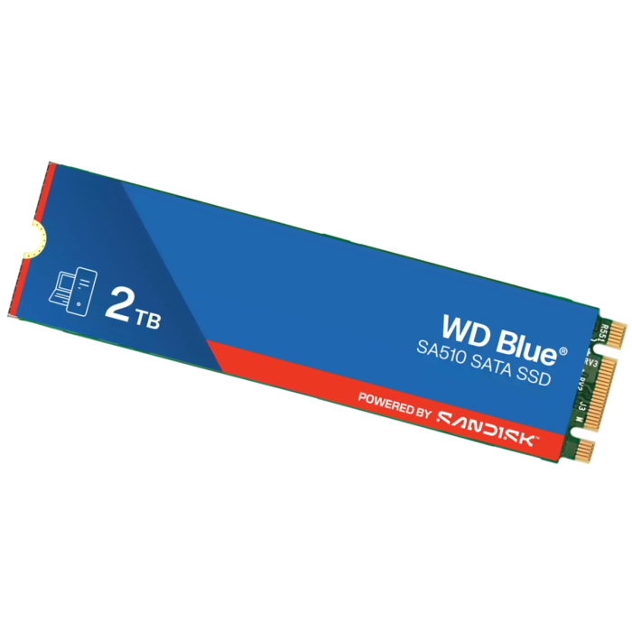 SanDisk 2TB WD Blue SA510 M.2 2280 SATA 6Gb/s SSD disk - slika 2