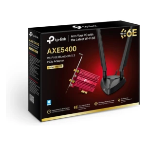 TP-LINK AXE5400 Wi-Fi 6E Bluetooth 5.3 PCIe Adapter