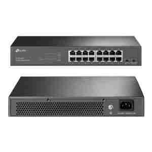 TP-LINK SG1016D V12 16 port Gigabit 10/100/1000 mrežno namizno/stensko stikalo
