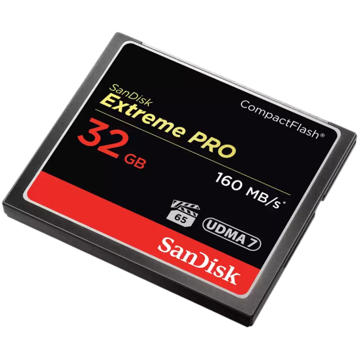 SanDisk 32GB Extreme Pro CompactFlash UDMA 7 VPG-65 spominska kartica