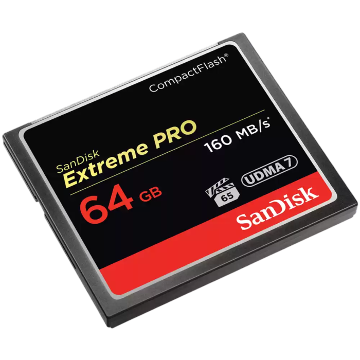 SanDisk 64GB Extreme Pro CompactFlash UDMA 7 VPG-65 spominska kartica - slika 2