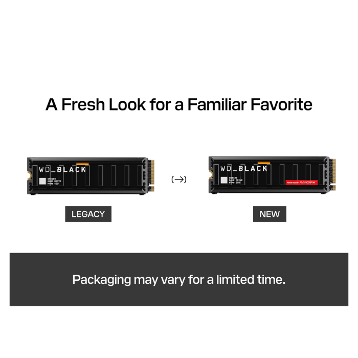 SanDisk 1TB WD Black SN8100 M.2 2280 PCI-e 5.0 NVMe 2.0 SSD disk s hladilnikom - slika 3