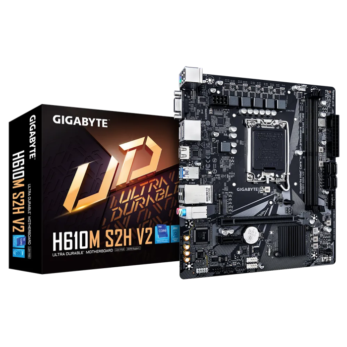 GIGABYTE H610M S2H V2, DDR5, SATA3, DP, USB3.2Gen1, LGA1700 mATX - slika 2