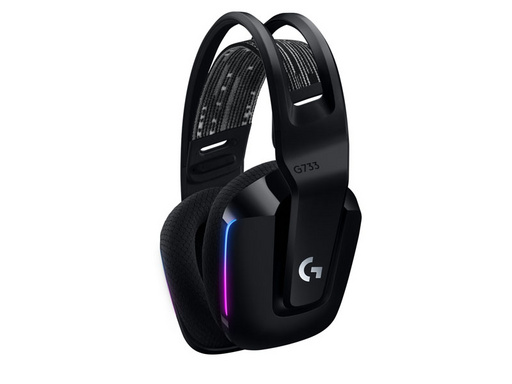 Slušalke Logitech G733 LIGHTSPEED, črne - slika 2