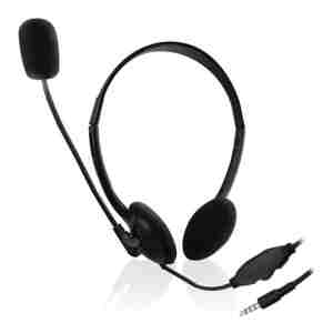 Slušalke Ewent, za telefone/tablice, nadzor glasnosti, mikrofon, EW3567