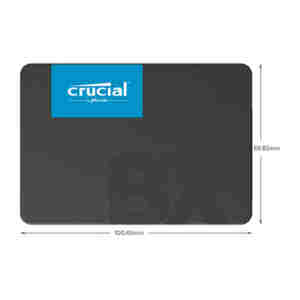 SSD 2TB 2.5" SATA3 3D TLC, 7mm, CRUCIAL BX500 (CT2000BX500SSD1)