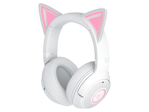 Slušalke Razer Kraken Kitty BT V2, Bele - slika 2