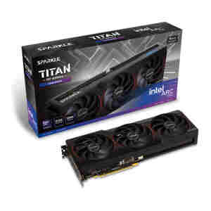 Grafična kartica Intel ARC B580 TITAN Nox OC, 12GB GDDR6, PCIe 4.0, 3xDP, 1xHDMI, Sparkle