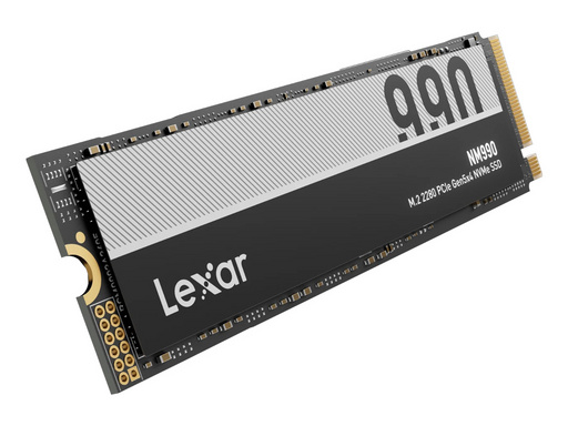 SSD 1TB M.2 80mm PCI-e 5.0 x4 NVMe, Lexar NM990 (LNM990X001T-RNNNG) - slika 3