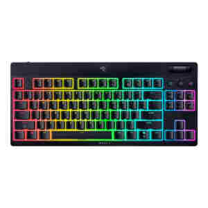 Tipkovnica Razer BlackWidow V4 Low-profile Tenkeyless HyperSpeed, Rumena stikala, US SLO g.