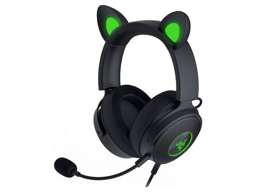 Slušalke Razer Kraken Kitty V2 Pro, črne