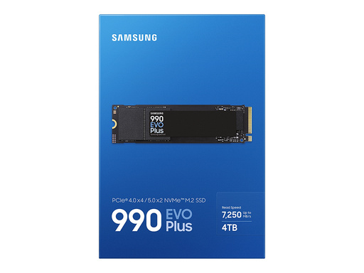 SSD 4TB M.2 80mm PCI-e 5.0 x2 NVMe, V-NAND, Samsung 990 EVO Plus (MZ-V9S4T0BW) - slika 3