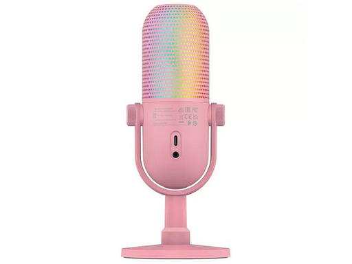 Mikrofon Razer Seiren V3 Chroma, roza - slika 3