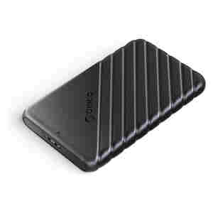 Zunanje ohišje za 2,5'' HDD/SSD, USB 3.0 v SATA3, tool-free, črn, ORICO 25PW1-U3