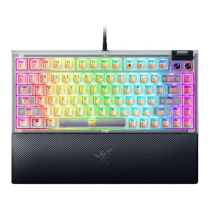 Tipkovnica Razer BlackWidow V4 75%, Phantom White, US