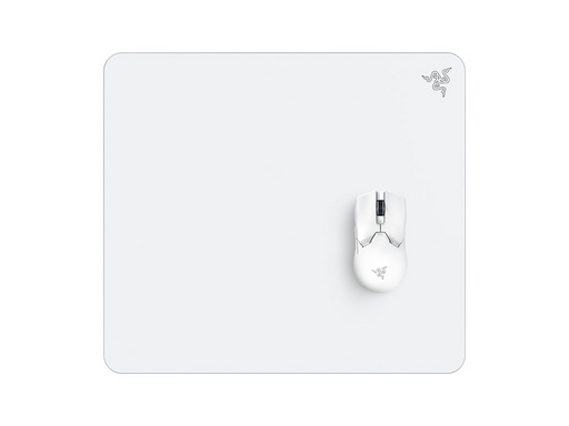 Podloga za miško Razer Atlas, kaljeno steklo, bela - slika 2