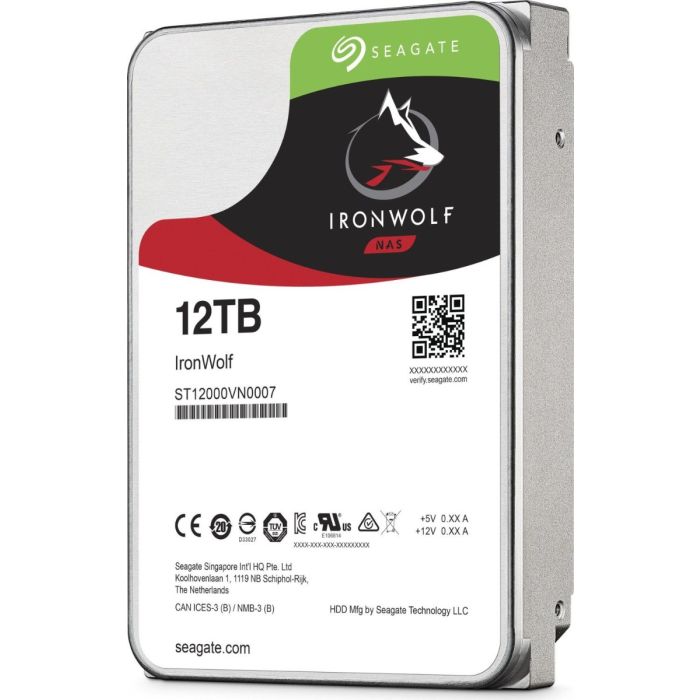 Seagate 12TB IronWolf 3,5 SATA 6Gb/s 7200rpm 256MB HDD disk - slika 3