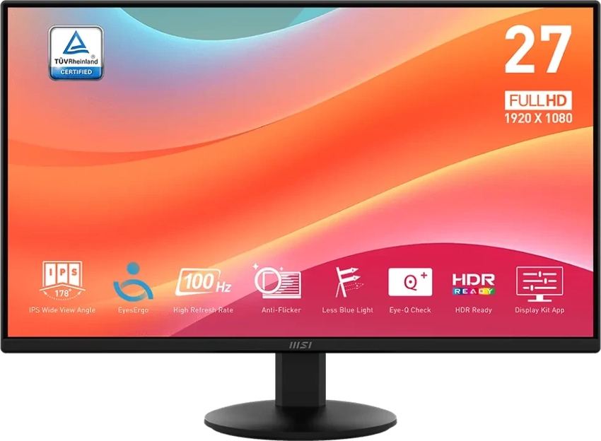 MSI Pro MP272L 68,6 cm (27″) FHD IPS LED 100 Hz