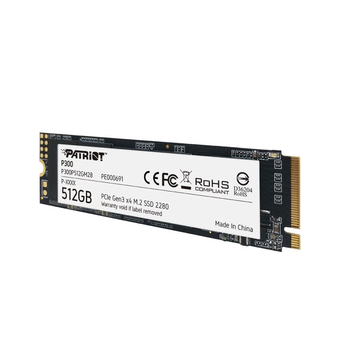Patriot P300 512GB M.2 NVMe SSD PCIe Gen 3 x4 - slika 5