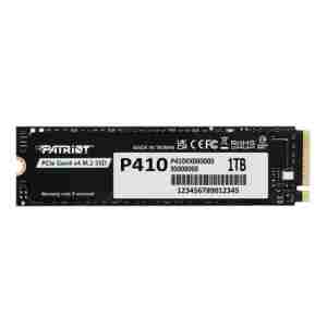 Patriot P410 1TB M.2 NVMe SSD PCIe Gen 4 x4