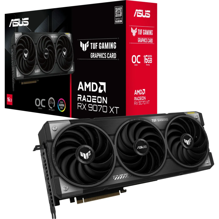 Grafična kartica ASUS TUF Gaming Radeon RX 9070 XT OC, 16GB GDDR6, PCI-E 5.0 TUF-RX9070XT-O16G-GAMING - slika 6